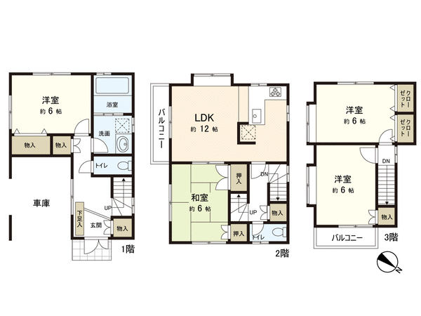 東新小岩4丁目 戸建 間取り 東新小岩4丁目 戸建 間取り