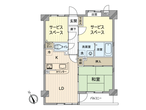 セザール第二立石 間取り セザール第二立石 間取り