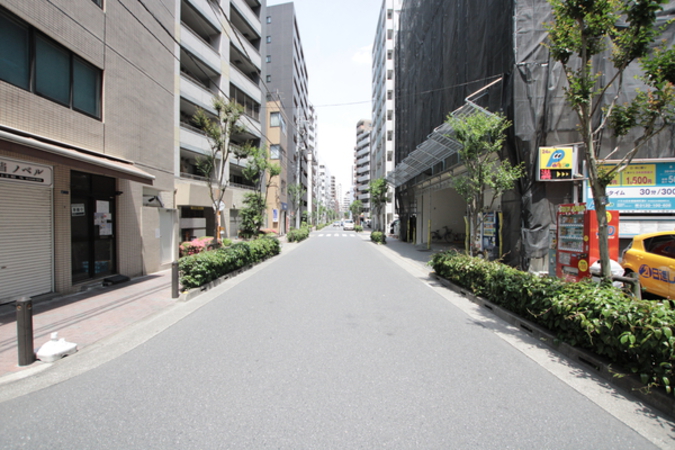 ワコーレアルス日本橋 前面道路 ワコーレアルス日本橋 前面道路