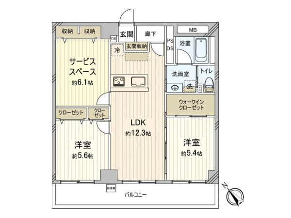 東建小石川マンション 間取り 東建小石川マンション 間取り
