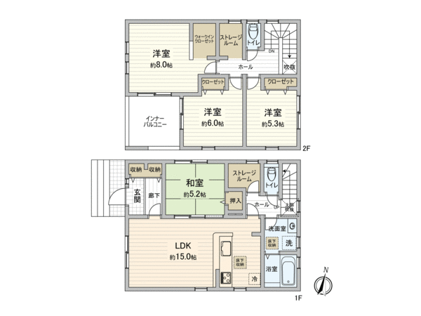 蓮田市西新宿4丁目 新築戸建 間取り 蓮田市西新宿4丁目 新築戸建 間取り