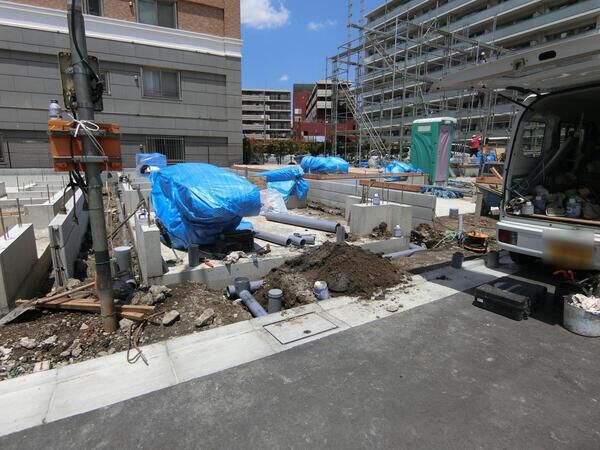 北区浮間5丁目 新築戸建 4号棟 現地写真(4号棟) 北区浮間5丁目 新築戸建 4号棟 現地写真(4号棟)