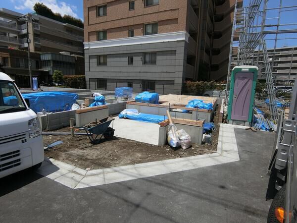 北区浮間5丁目 新築戸建 5号棟 現地写真(5号棟) 北区浮間5丁目 新築戸建 5号棟 現地写真(5号棟)