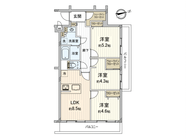 AZEST北赤羽2 間取り AZEST北赤羽2 間取り