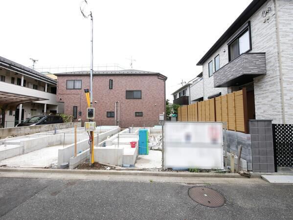 北区豊島7丁目 新築戸建 1号棟 現地 北区豊島7丁目 新築戸建 1号棟 現地