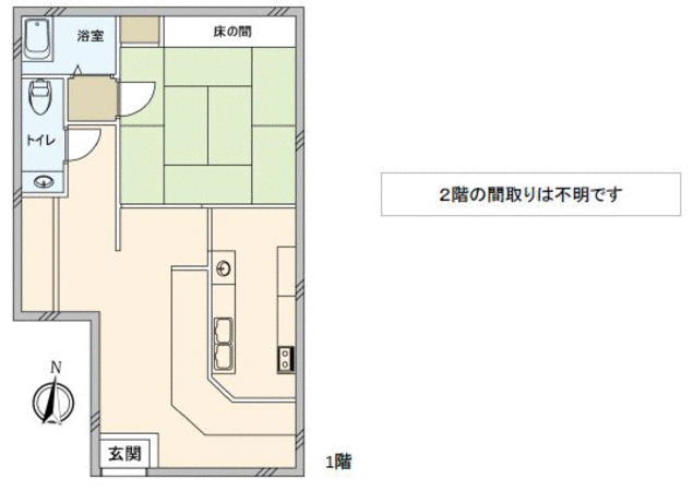 台東区浅草3丁目借地権付戸建 間取り 台東区浅草3丁目借地権付戸建 間取り
