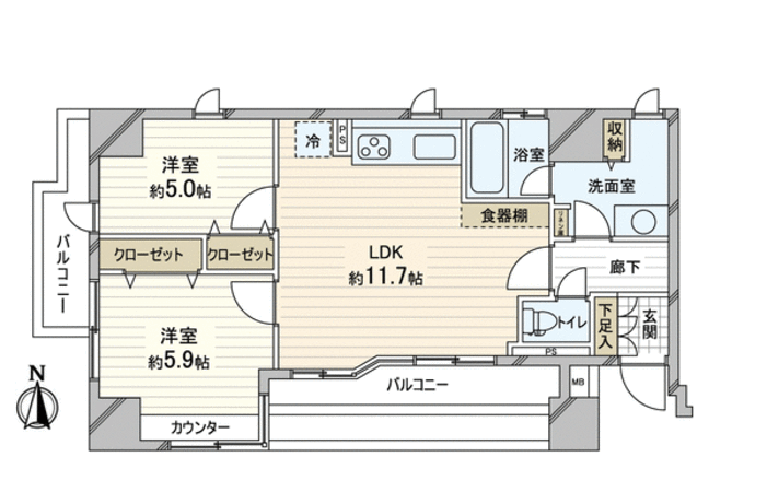 サンクタス本郷元町 間取り サンクタス本郷元町 間取り