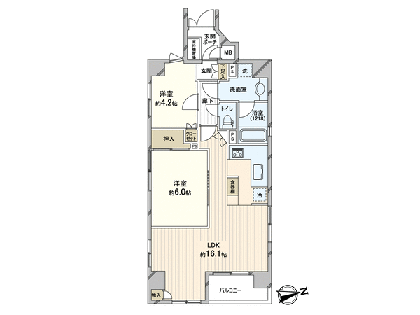 藤和シティホームズ御徒町2 間取り 藤和シティホームズ御徒町2 間取り