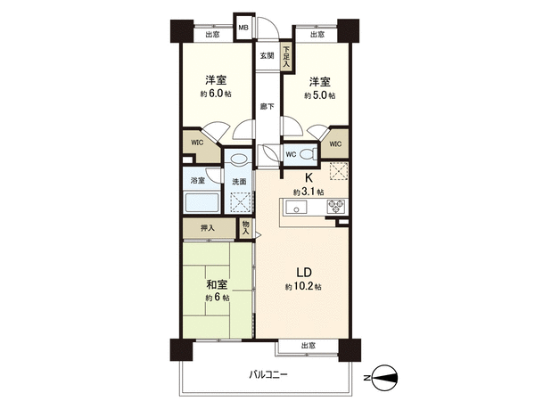 コスモタウン金町 間取り コスモタウン金町 間取り