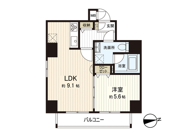 クレイシア蔵前 間取り クレイシア蔵前 間取り