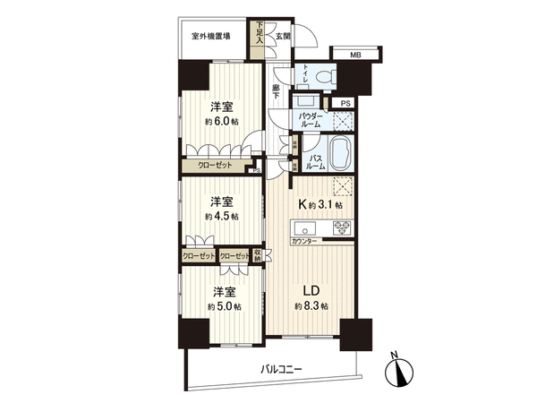 パレステージ上野 間取り パレステージ上野 間取り