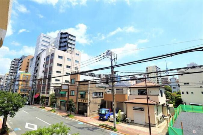 フェイム元浅草アーバンコンフォート 和室からの眺望 フェイム元浅草アーバンコンフォート 和室からの眺望