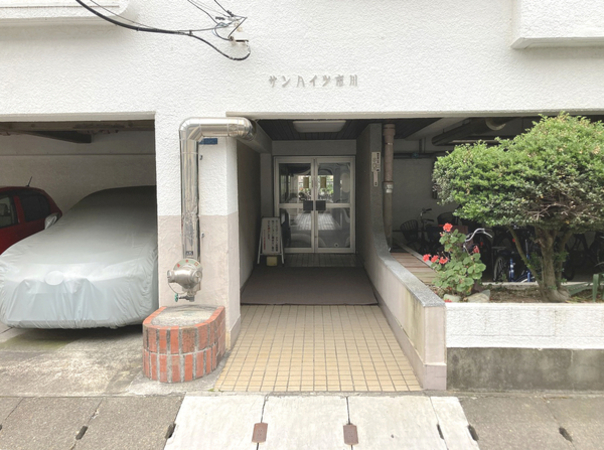 サンハイツ市川 エントランス サンハイツ市川 エントランス