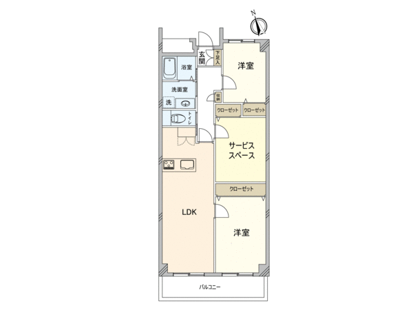市川ハイツ A棟 間取り 市川ハイツ A棟 間取り