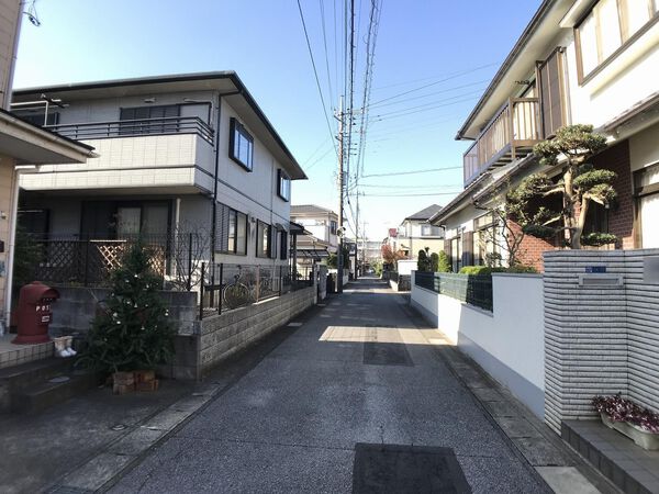 佐倉市西志津7丁目 戸建 前面道路 佐倉市西志津7丁目 戸建 前面道路