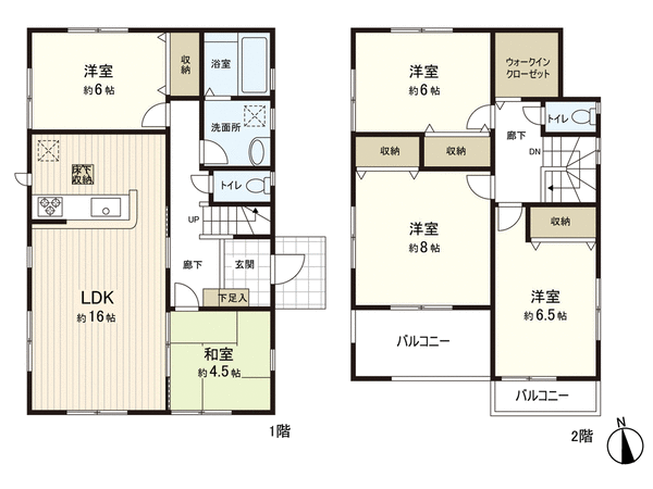 八千代市胜田台南1丁目新房戸建 独立住宅 2号楼 东京的房地产 三井房地产realty Fm3xxa1b