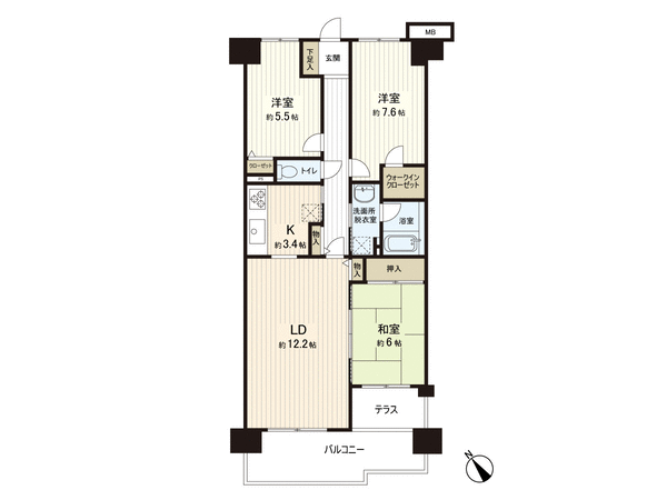 フラージュ八千代 間取り フラージュ八千代 間取り