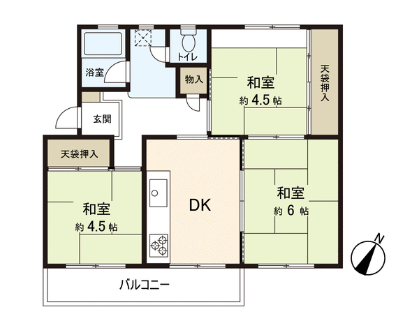 花見川住宅 ７ １号棟の物件情報 Fm3z5a0a 三井のリハウス