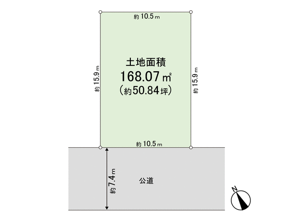 八千代市八千代台北17丁目 土地 地形図 八千代市八千代台北17丁目 土地 地形図