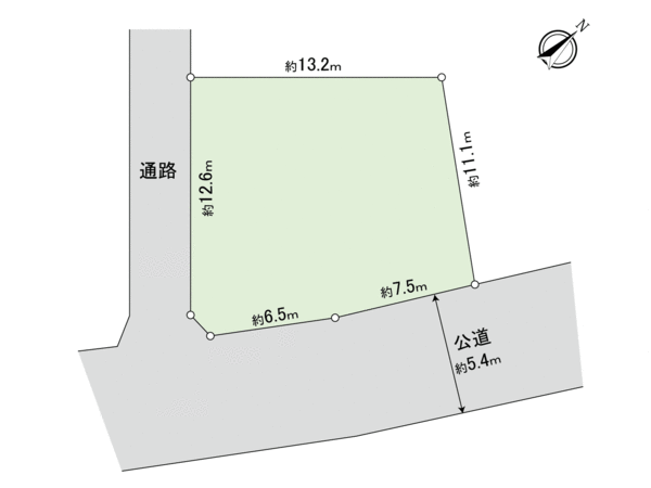 柏市藤心 土地 地形図 柏市藤心 土地 地形図