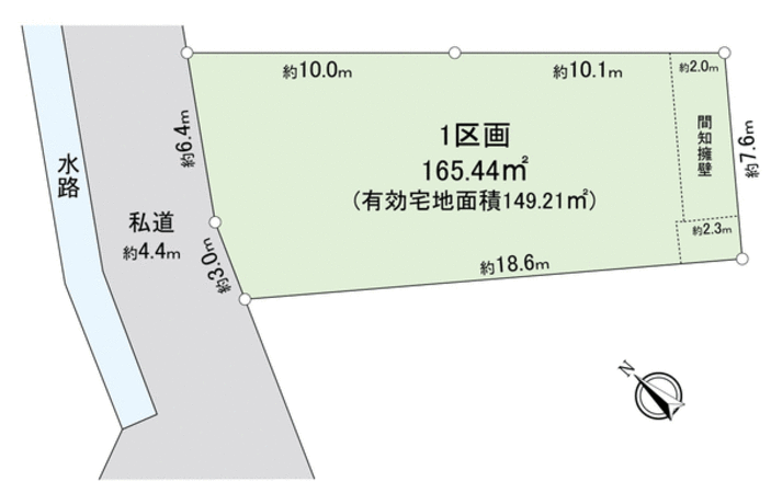 柏市柏 土地全3区画 NO.1 地形図 柏市柏 土地全3区画 NO.1 地形図