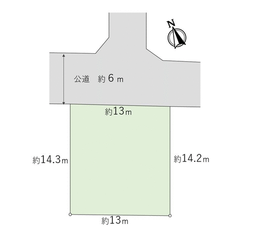 松戸市五香西2丁目 土地 地形図 松戸市五香西2丁目 土地 地形図