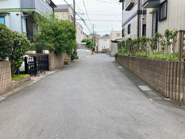 松戸市千駄堀 土地 前面道路 松戸市千駄堀 土地 前面道路