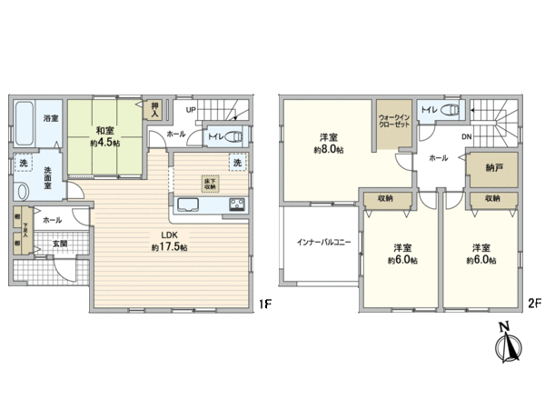 松戸市小山 戸建 間取り 松戸市小山 戸建 間取り