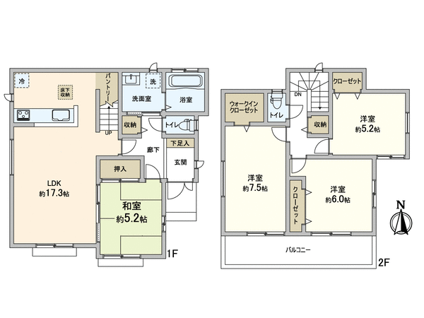 松戸市松飛台 戸建 間取り 松戸市松飛台 戸建 間取り