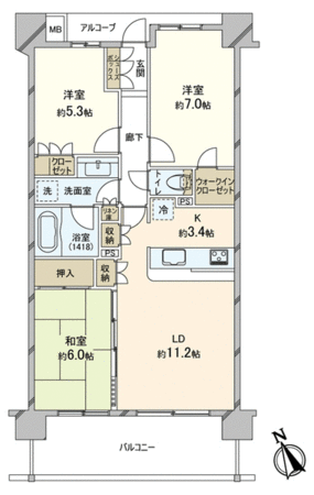 ベリスタ秋山駅前 間取り ベリスタ秋山駅前 間取り