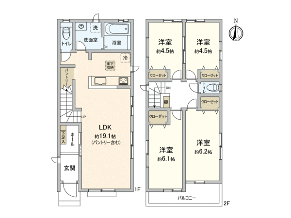 春日部市大場 間取り 春日部市大場 間取り