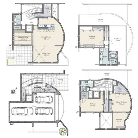 松涛1丁目戸建 独立住宅 东京的房地产 三井房地产realty Fbix3a08