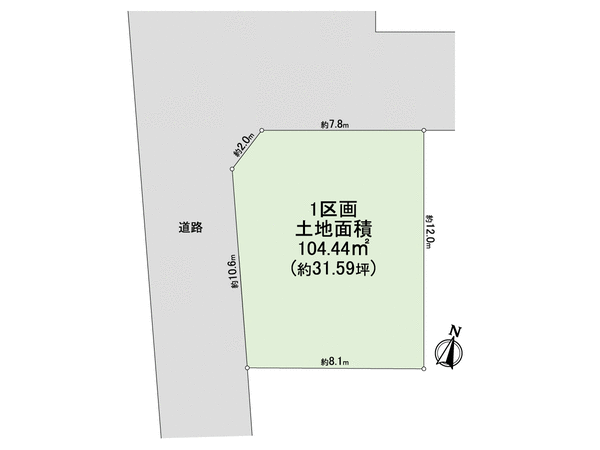 神宮前5丁目 土地 地形図 神宮前5丁目 土地 地形図