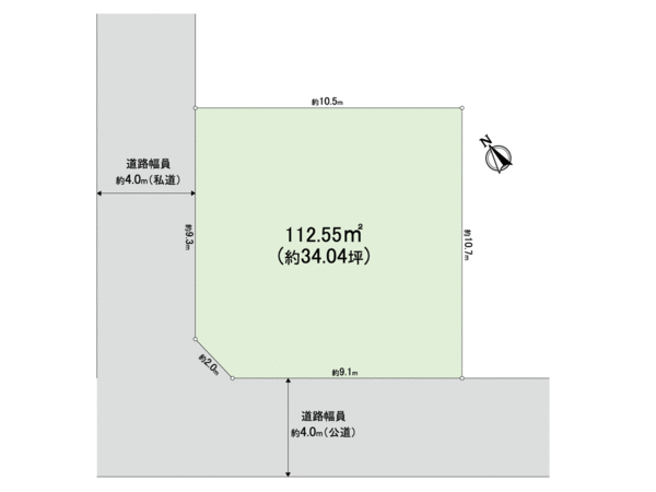 等々力5丁目土地 地形図 等々力5丁目土地 地形図