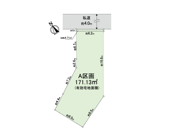 千駄木3丁目土地 地形図 千駄木3丁目土地 地形図