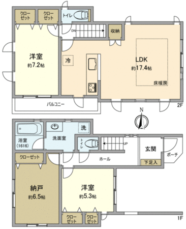 木月3丁目戸建 間取り 木月3丁目戸建 間取り