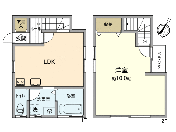 中原区下新城2丁目(戸建) 間取り 中原区下新城2丁目(戸建) 間取り
