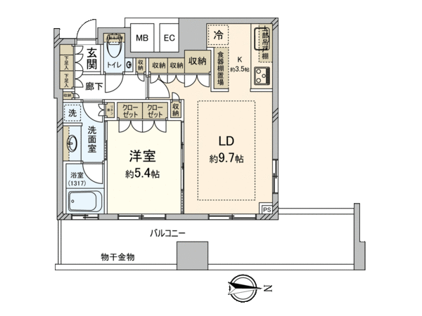 サンクタス川崎タワー 間取り サンクタス川崎タワー 間取り