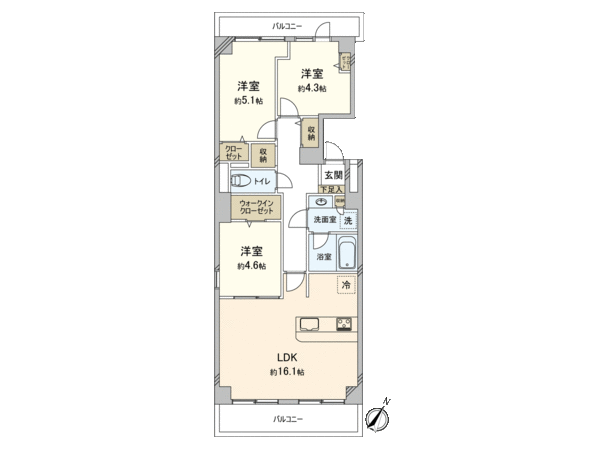 ライオンズマンション川崎第7 間取り ライオンズマンション川崎第7 間取り