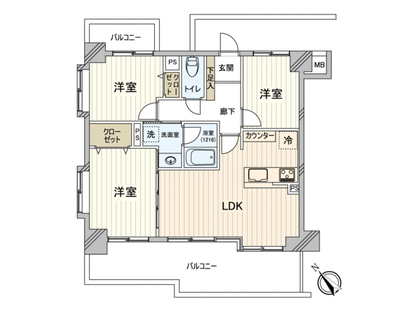 NICアーバンハイム町屋 間取り NICアーバンハイム町屋 間取り