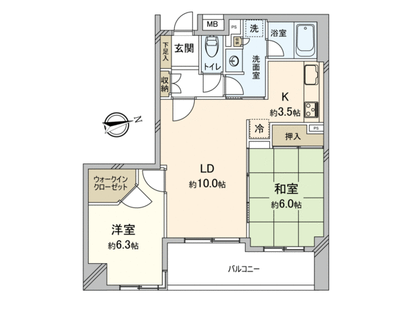 サンクタス西新井 間取り サンクタス西新井 間取り