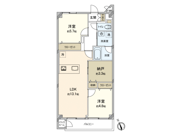 コスモ町屋 間取り コスモ町屋 間取り