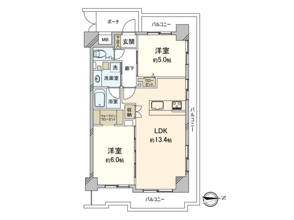 朝日パリオ北千住 間取り 朝日パリオ北千住 間取り