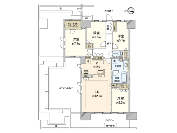 AQUA VISTA 間取り AQUA VISTA 間取り