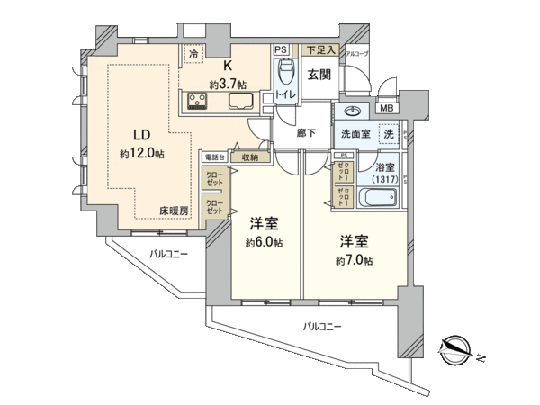 Crescent澀谷神泉 東京的房地產 三井房地產realty Fkqxta14