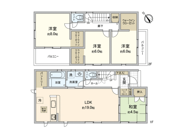 我孫子市古戸 新築戸建 20ー1期5号棟 間取り 我孫子市古戸 新築戸建 20ー1期5号棟 間取り
