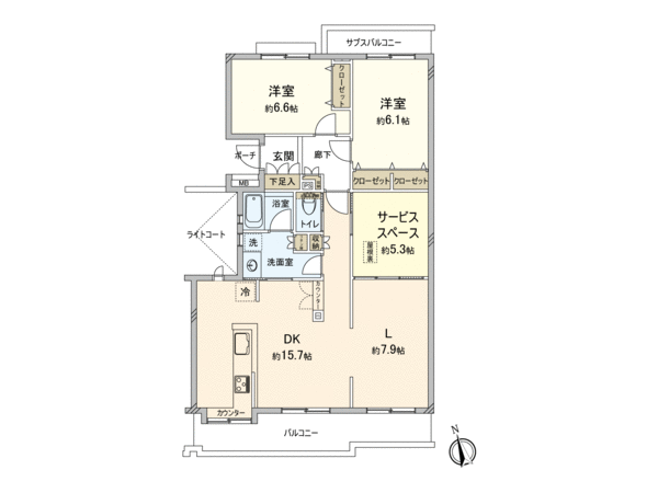 ルピア―ジュ天王台 間取り ルピア―ジュ天王台 間取り