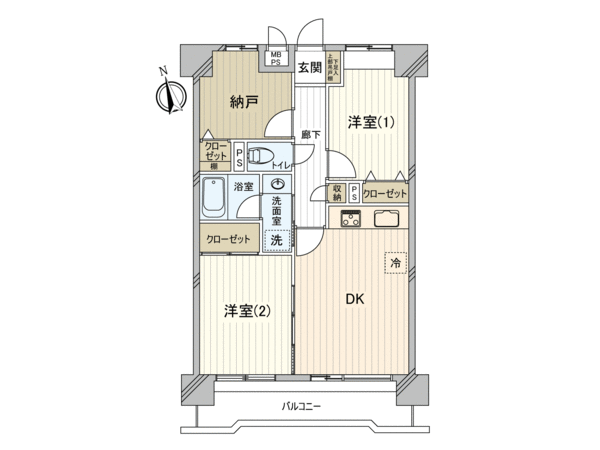ライオンズマンション荒川自然公園 間取り ライオンズマンション荒川自然公園 間取り