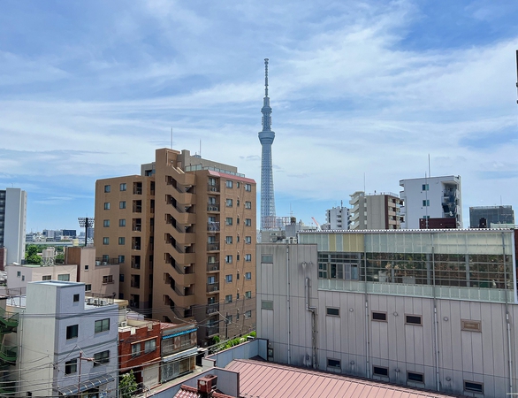 日神デュオステージ浅草今戸 住戸からの眺望 日神デュオステージ浅草今戸 住戸からの眺望