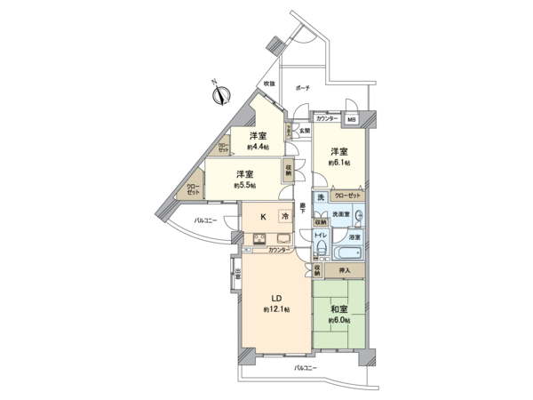 オーベル越谷南 間取り オーベル越谷南 間取り